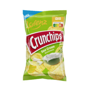 LORENZ CRUNCHIPS SOUR CREAM 100 GRMS