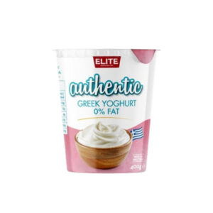 ELITE AUTHENTIC GREEK YOGURT 0% FAT 400 GRMS