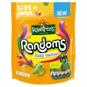 ROWENTREES RANDOMS FIZZY CACTUZ 130 GRMS