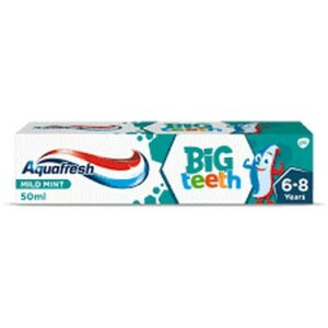 I AQUAFRESH TOOTHPASTE - BIG TEETH 6-8YRS 50 ML