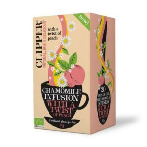 CLIPPER CHAMOMILE & PEACH 20 GRMS