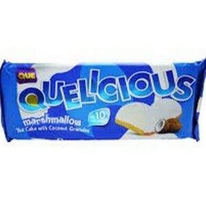I QUE QUELICIOUS TEA CAKES MARSHMALLOW COCONUT 120 GRMS