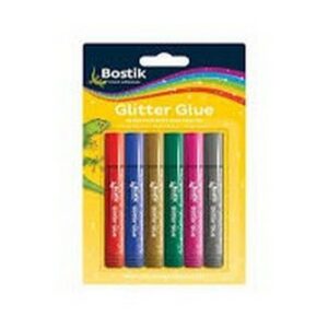 I BOSTIK GLITTER GLUE 6 PCS.