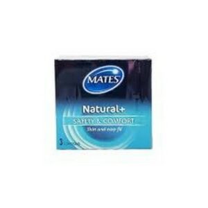 I MATES CONDOMS NATURAL+ (C) 3 PCS.