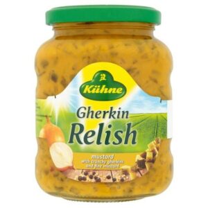 KUHNE GHERKIN RELISH MUSTARD 370 GRMS