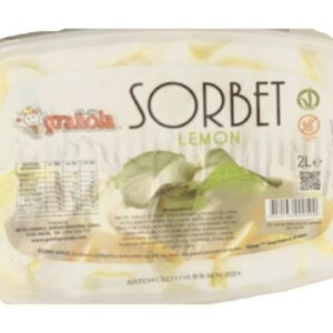GELATI GRANOLA LEMON SORBET 2 LTR