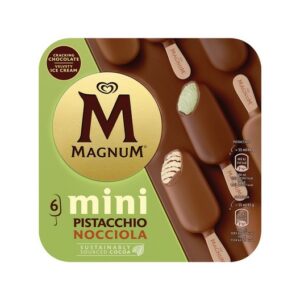 ALGIDA MAGNUM PISTACCHIO & GIANDUJA 6PK M/P