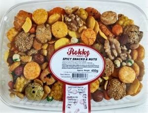 ROKKY SPICY SNACKS & NUTS 500 GRMS
