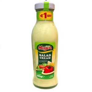 MAYOR SALAD CREAM GLASS €1 OFF 285 GRMS