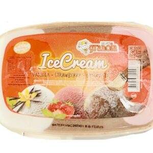 GELATI GRANOLA STRAWBERRY/CHOC/VANILLA 2 LTR