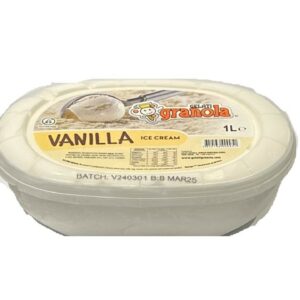 GELATI GRANOLA VANILLA 1 LTR