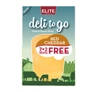 ELITE D2GO RED CHEDDAR 150 GRMS