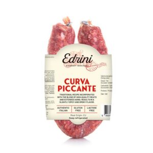 EDRINI SALSICCIA CURVA PICCANTE 250 GRMS