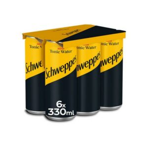 SCHWEPPES INDIAN TONIC CAN PK 6X330 ML