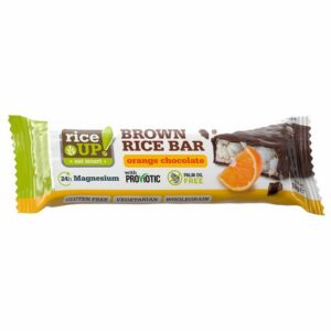 RICEUP NH RICE DARK CHOCOLATE ORANGE 18 GRMS