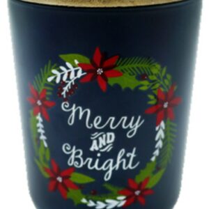 I XMAS CANDLE MERRY & BRIGHT  (FOREST) 425 GRMS