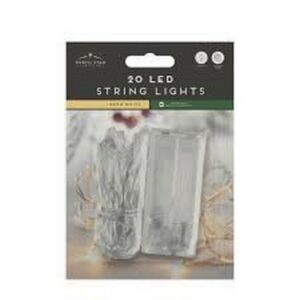 I XMAS LIGHTS BATTERY OP WARM WHITE 20 BULBS 1 PCS.