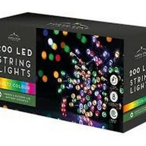I XMAS LIGHTS LED B/O TIMER MULTI COLOUR 200 BULBS 1 PCS.