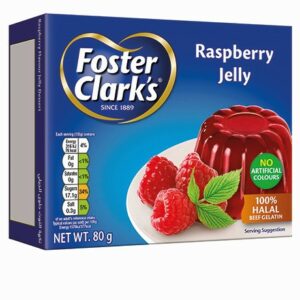 FOSTER CLARKS JELLY RASPBERRY 80 GRMS