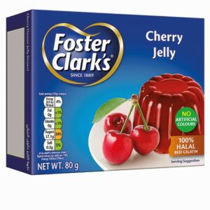 FOSTER CLARKS JELLY CHERRY 80 GRMS