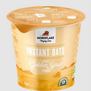 MORNFLAKE OATS 2GO SYRUP PORRIDGE POT 53 GRMS