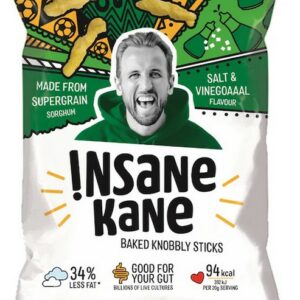 INSANE GRAIN  BAKED SALT & VINEGAR FLAVOUR 80 GRMS