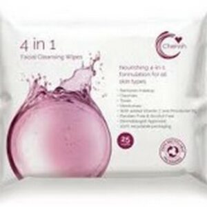 I CHERISH 4 IN 1 FACIAL CLEANSING WIPES 25 PCS.