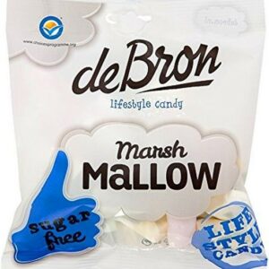 DE BRON MARSHMALLOWS SUGAR FREE 75 GRMS