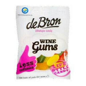 DE BRON WINE GUMS LESS CALORIES 100 GRMS