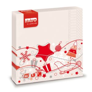 FATO NAPKINS 2PLY WINTERTIME 33X33 1 EACH