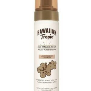 HAWAIIAN TROPIC SELF-TANNING FOAM LIGHT/MEDIUM 200 ml