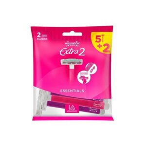 WILKINSON DISP EXTRA2 ESSENTIALS PINK 5+2
