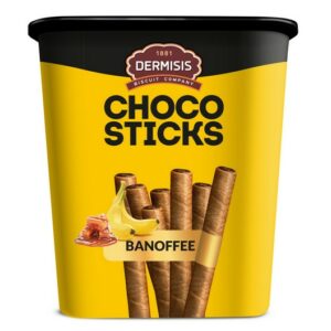 DERMISIS CHOCO STICKS BANOFFEE 310 GRMS