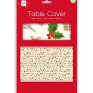 XMAS PAPER TABLECLOTH GENERIC 1 PCS.