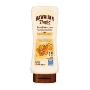 HAWAIIAN TROPIC PROT LOTION SATIN SPF15 TOTTLE 180 ML