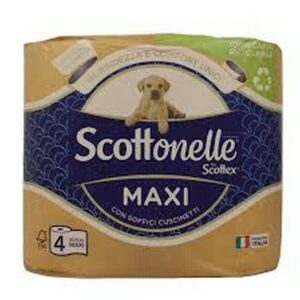 SCOTTEX SCOTONELLE MAXI TOILET TISSUES X 4