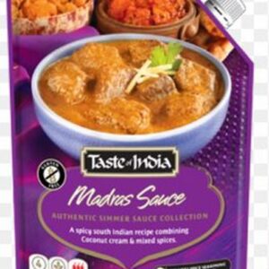 TASTE OF INDIA MADRAS SAUCE 425 GRMS