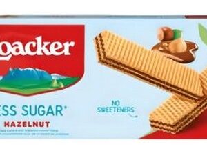 LOACKER LESS SUGAR - HAZELNUT 175 GRMS