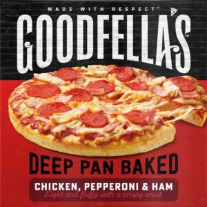 GOODFELLAS DEEP PAN CHICKEN PEPPERONI & HAM