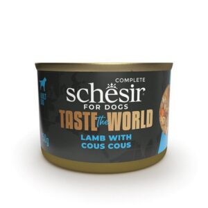 SCHESIR TASTE THE WORLD DOG LAMB W/COUSCOUS 150 GRMS
