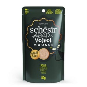 SCHESIR AFTER DARK VELVET CHICKEN MOUSE 80 GRMS