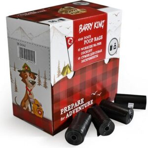 BARRY KING POOP BAGSBLACK X20 BAGS