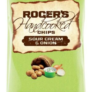 ROGER'S HANDCOOKED SOURCREAM & ONION 150 GRMS