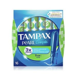 TAMPAX COMPAK PEARL SUPER X16