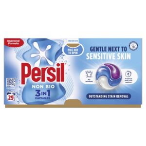 PERSIL CAPS NON BIO 29 WASH 38 POTS