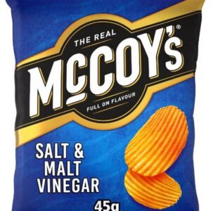MCCOY'S SALT & VINEGAR 45 GRMS