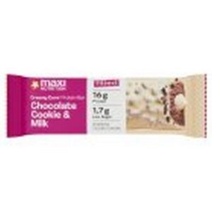 MAXI NUTRITION CREAMY CORE PROTEIN BAR COOKIE & MILK 45 GRMS