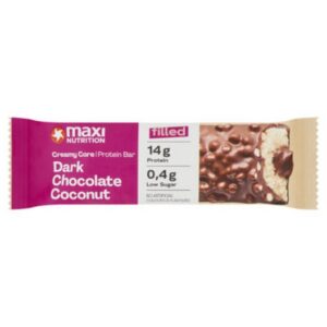 MAXI NUTRITION CREAMY CORE PROTEIN BAR DARK CHOCOLATE COCONUT 45 GRMS