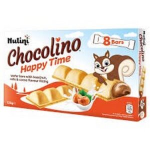 I NUTTINI CHOCO HAPPY TIME BARS 8 PCS.