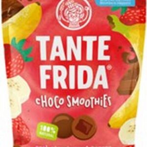 TANTE FRIDA CHOCO SMOOTHIES STRAWBERRY & BANANA IN MILK CHOCOLATE 40 GRMS